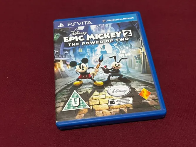 Jogo Disney Epic Mickey The Power Of Two - PlayStation Vita