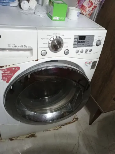 Maquina lava e seca LG com defeito 