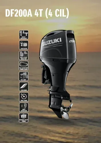 Suzuki 200HP ATL 4 Tempos - Motor de Popa