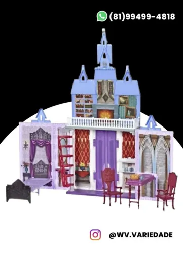 Casinha Frozen - Brinquedo Completo