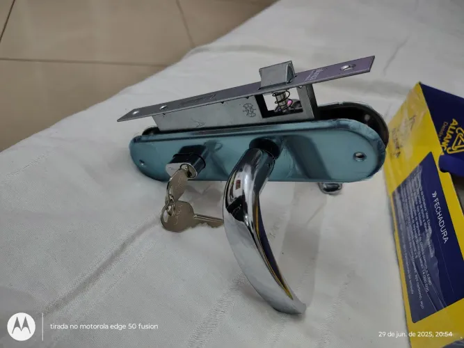 Fechadura de embutir Galaxy 4191 aliança 