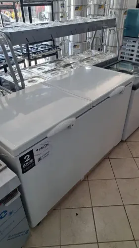 A. Freezer Horizontal Fricon503 litros 2 Portas 2 Anos de Garantia