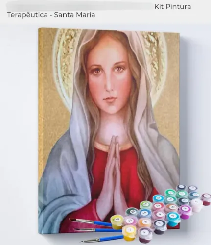 Kit Pintura Terapêutica - Santa Maria