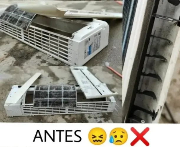 higienizasao e Manutenção preventiva de ar condicionado