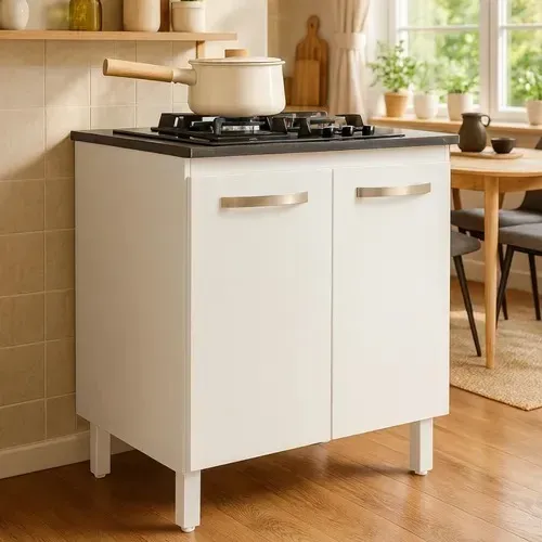 Balcão Violeta Branco NOVO