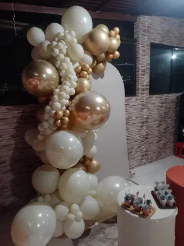 Enchimento com balões 