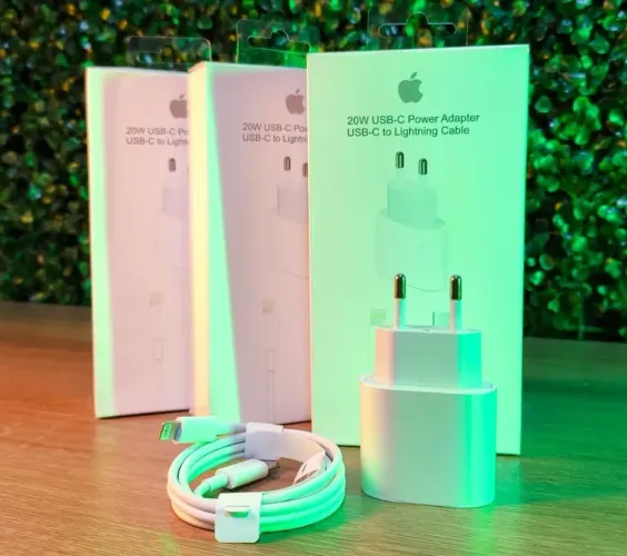 Carregador de iPhone turbo Apple para iPhone 7 ao 14 Entregamos em toda a Campo grande MS 