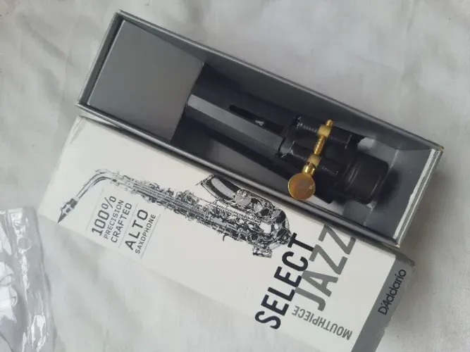 Boquilha Sax Alto DDario Select Jazz D7M feita a laser, original