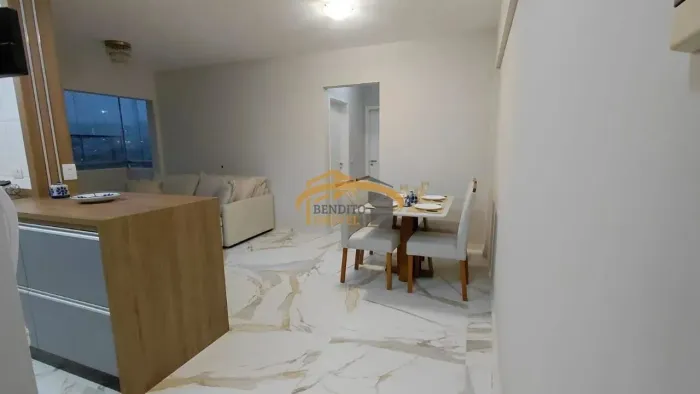 Apartamento mobiliado para locação ou Venda Jd. D'Abril, 2 dormitórios, 1 suíte, 2 vagas, 