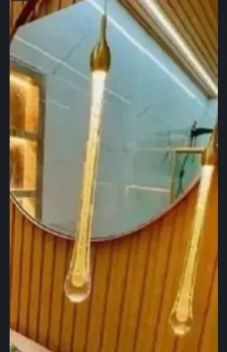 Pendente gota em cristal K9