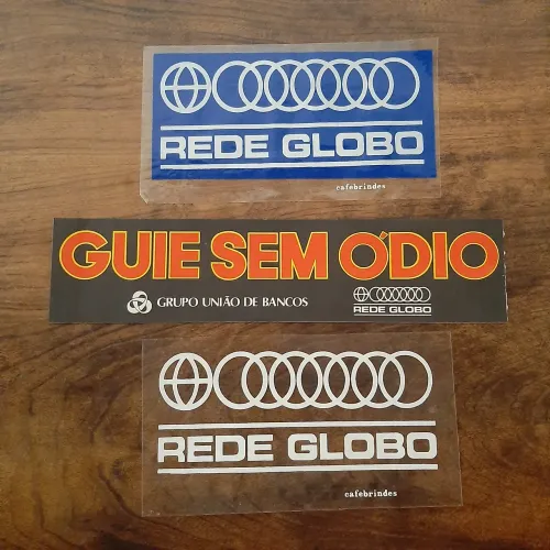 Adesivos Antigos da Rede Globo