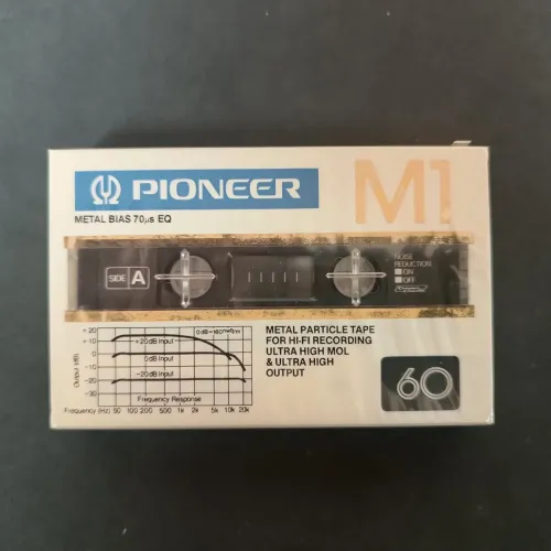 Fita k7 Pioneer M1 Metal 60 Minutos - Nova