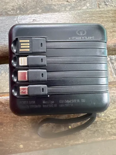 Carregador portátil para iPhone e Android