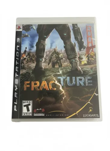 Jogo Fracture ps3 lacrado lucas arts