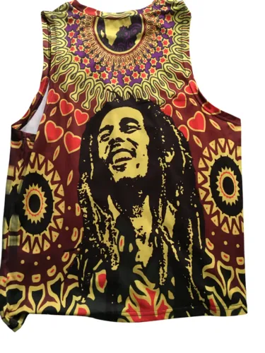 camiseta bob marley
