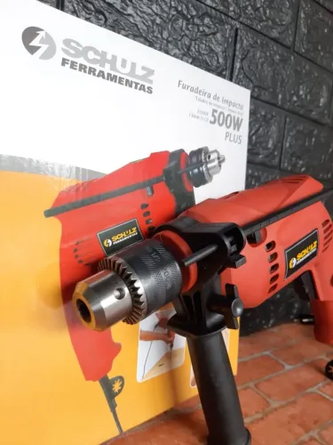 Furadeira 500W Schulz 13mm - função Reverse 