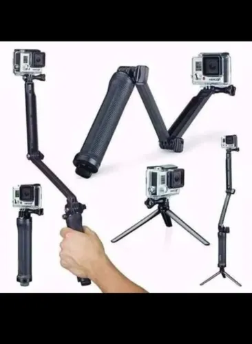 Bastaon3 way de selfie para gopro insta e ca.eras esportivas