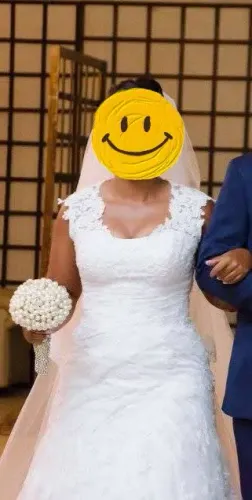 Vestido de noiva seminovo