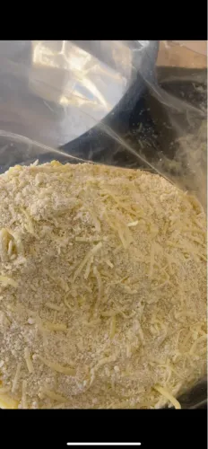 Queijo ralado padrão curado/fiapo 
