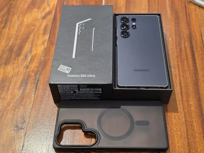 S25 ultra 512gb jetblack (novíssimo )