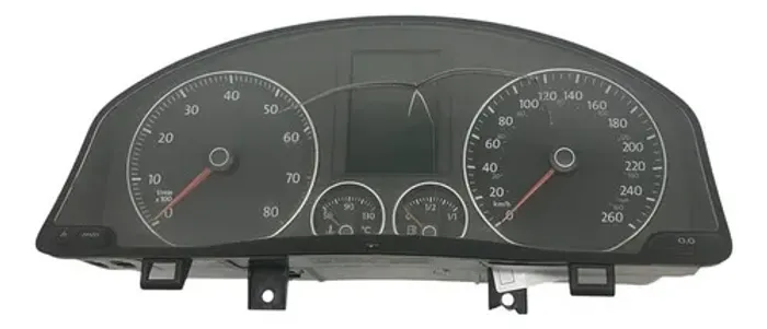 Painel Instrumento Volkswagen Jetta 2.5 2007 A 2010 Preto