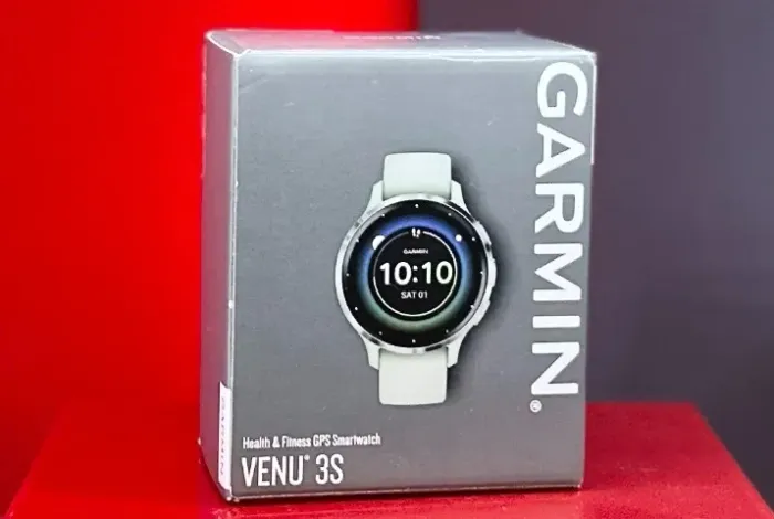 Garmin Relógio Venu 3S Amoled - Silver / Sage Gray - 41MM - Produto Novo com Garantia