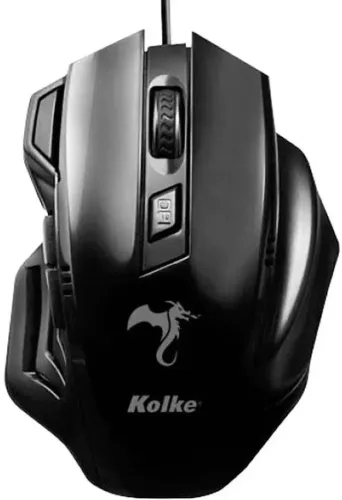 Mouse Gaming Kolke KGM-100 USB com fio - Preto