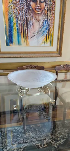 Decoração, fruteira ou centro de mesa antiga 