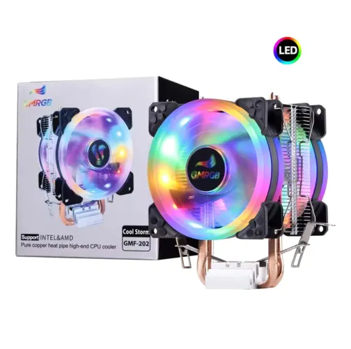 AirCooler RGB com 2 ventoinhas 