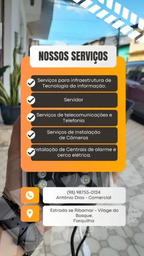 Serviços de Cabeamento e Câmeras 