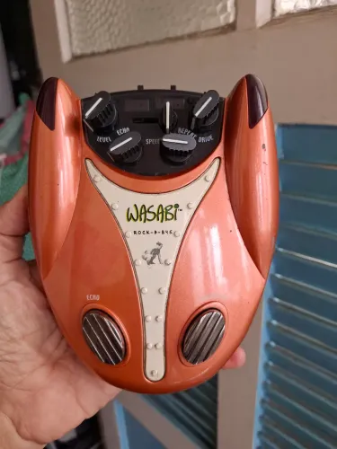 Pedal Danelectro Wasabi Rock a Bye Overdrive e Tape Delay