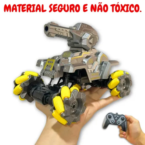 Carrinho de Controle Remoto Off-Road - Seguro e Não Tóxico