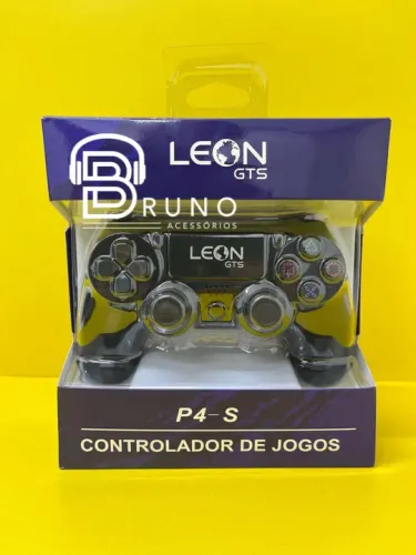 Controle PS4 Bluetooth Tv Celular- Leon GTS - Novo