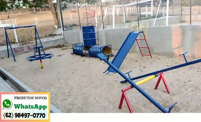 Parquinho Infantil Completo 5 brinquedos