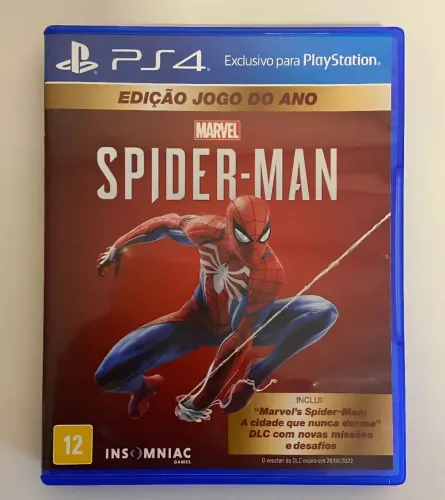 Disponível Spider-man Ps4 lacrado