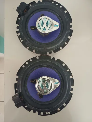 Par de alto falantes original Volkswagen 