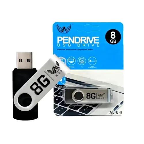 Pendrive 8, 16, 32G Arquivos fotos músicas