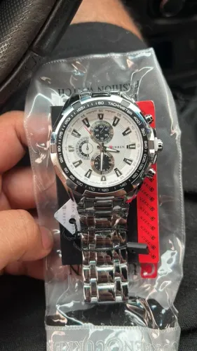 OFERTA! Relógio Masculino CURREN 8084 À Prova D'Água