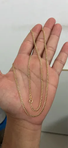 Corrente modelo Grumet de Ouro 18k(750) ? 3.48 gramas
