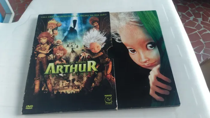 DVD original Arthur e os Minimoys.