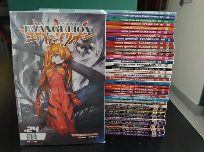 Neon Genesis Evangelion + The Iron Maiden - Coleção Completa - Editora Conrad + JBC