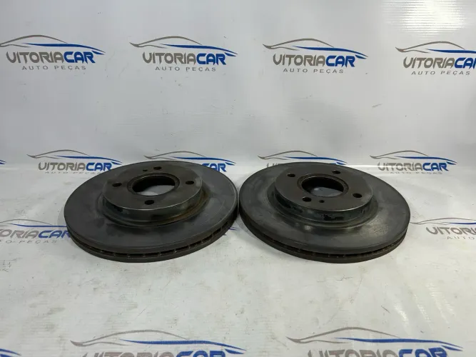Par Disco Freio Ford New Fiesta 