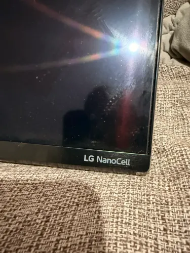 Tv LG 55NAN086SNA 120hz tela queimada carcaça peças perfeito estado.
