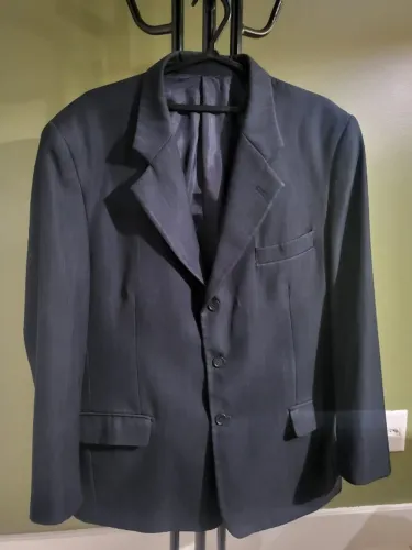 TERNO COMPLETO (CALÇA + PALETÓ) MARINHO 56 - MARCA GARBO