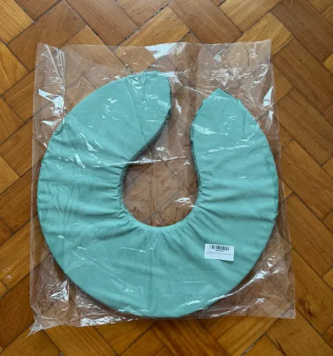 Almofada Ortopédica Higiênica Espuma Cadeira De Banho Vaso