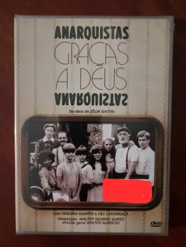 DVD Anarquistas Graças a Deus (Zélia Gattai)