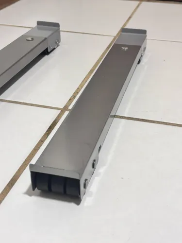 Suporte com rodinhas para máquina e geladeira até 200kg oportunidade abaixo do mercado
