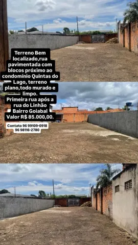 Terreno no Goiabal a Venda