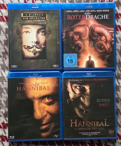 Coleção Hannibal em Bluray 