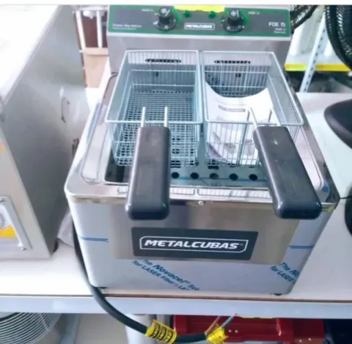 FRITADOR ZONA FRIA OLEO ELETRICO FOE-15 MESA 8000W -NOVA
